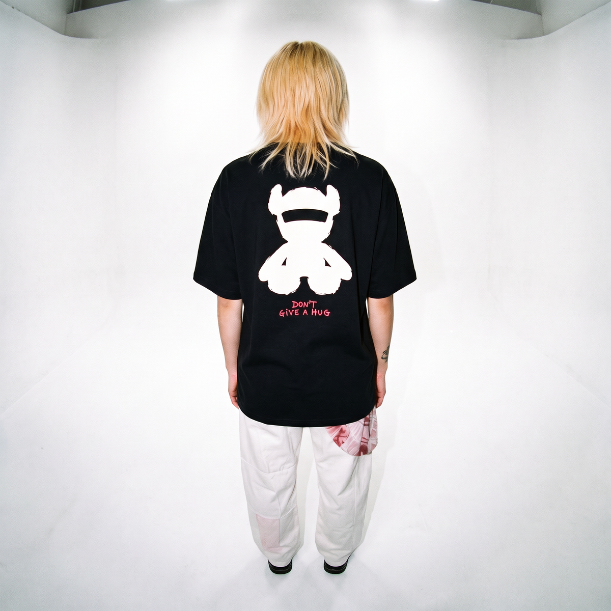 Cro CRODIE DON´T GIVE A HUG WH T-Shirt 462307