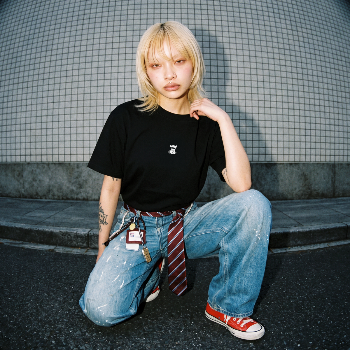 Cro Crodie Mini Logo white T-Shirt 462313