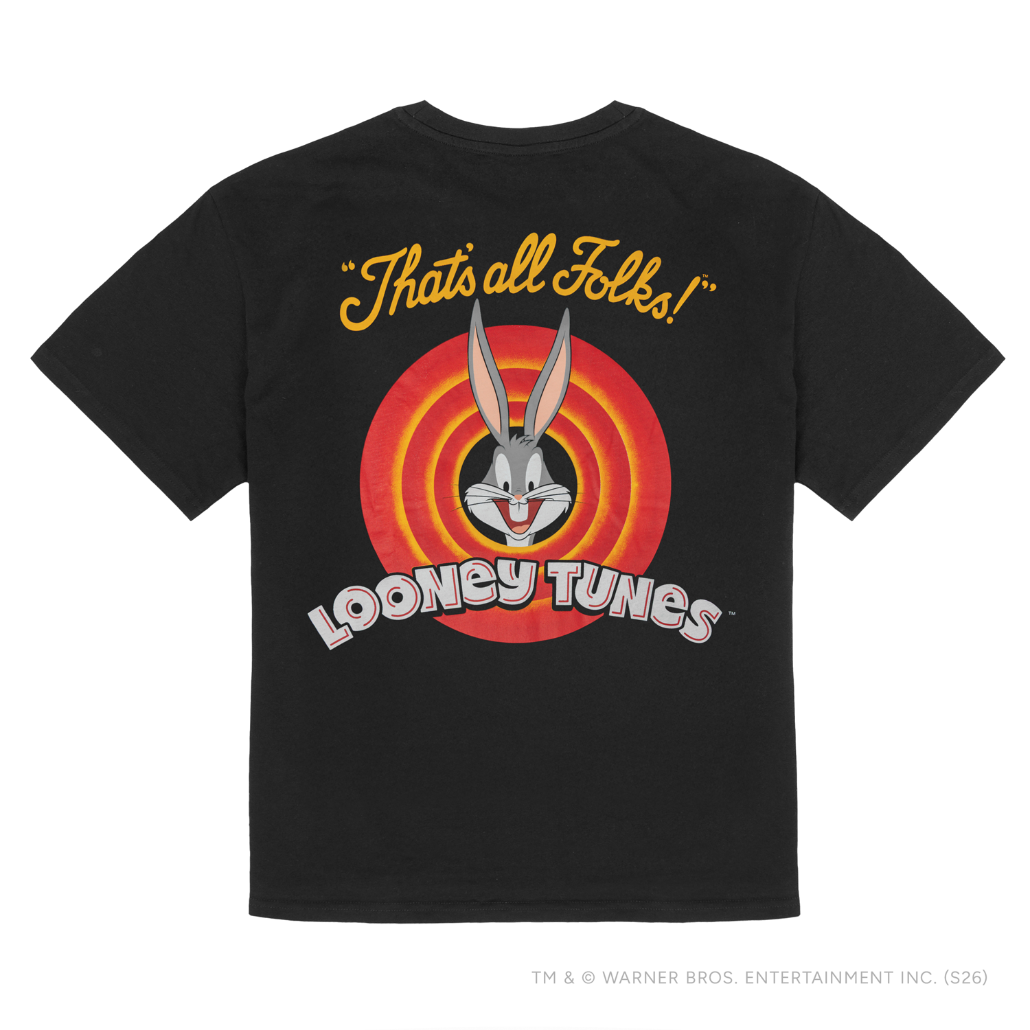 Looney Tunes & Cro Tru Punk Thats all Folks (black) T-Shirts 439719